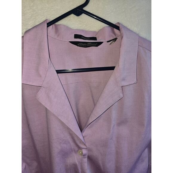 Eddie-bauer Women's Purple Blouse - Picture 2 of 6